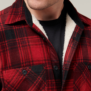 Logo d'entreprise personnalisé coupe régulière vêtements décontractés été 100% coton doux respirant chemise en flanelle pour hommes - Product Image 4