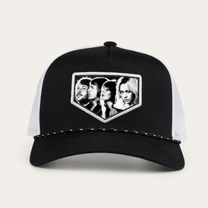 Casquettes personnalisées Trucker pour hommes Western Noir Anime Premium avec logo personnalisé - Product Image 6