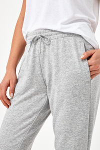 Ropa deportiva personalizada para mujer, pantalones de chándal de invierno, pantalones deportivos delanteros planos para mujer con bolsillo, ropa de calle, joggers informales - Product Image 4