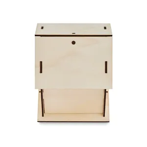 Kit de nichoir pour oiseaux PAINTHOUSE en bambou et bois personnalisé - Gadgets uniques - Product Image 5