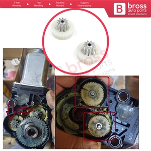 Engrenage de Réparation du Moteur d'Ajustement BGE724 pour Patrol 2010-2024, Armada 2016-2024, QX56, QX80 2010-2022, 87549-1L31C, 10/41 Dents - Product Image 5