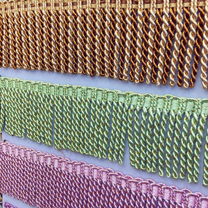 Flecos de lingotes de oro 2025, adornos de borlas de iglesia de calidad fina, precio barato al por mayor, flecos de alambre de lingotes franceses personalizados - Product Image 5