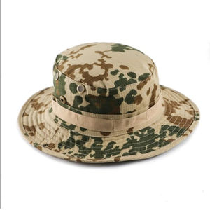 Chapeau de jungle tactique imperméable Bonnie au meilleur design, chapeau de protection solaire sur mesure, tissu en molleton 100% coton - Product Image 4