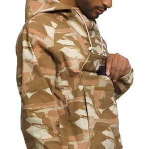 Veste coupe-vent respirante imperméable à fermeture éclair avec logo personnalisé pour homme, taille plus, capuche, streetwear d'hiver, veste d'extérieur - Product Image 4