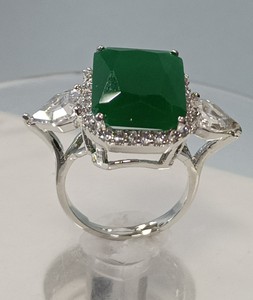 แหวนนิ้วเพชรแบบอเมริกัน Sku-5962 E4 - Product Image 1