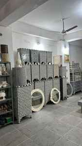 Mesa de centro con incrustaciones de hueso estilo marroquí, mesa de café de diseño artesanal para la decoración moderna de la sala de estar. - Product Image 6