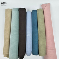Cuir de veau suédé biologique véritable OEM pour jupes, meubles, canapés, chaussures, bagages, ceintures, costumes - Chutes et émanchons de qualité