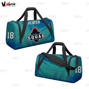 Bolsa de Viaje Deportiva Personalizada, Tipo Duffel, para Gimnasio, de Poliéster 600D Sublimado, Gran Capacidad 30-40L, Personalizable, de Alta Calidad - Product Image 3