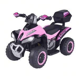ESPIDKO Motocicleta Eléctrica Rosa de 8.4V 4.5 Ah con Batería de Litio, Quad de 79cm, Juguetes y Accesorios para Niños 42899 - Product Image 2