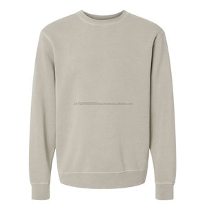 Hombre Casual Moda Sudadera de manga larga Logotipo impreso personalizado Nuevo diseño Drop Shoulder Winter Cotton Pullover Sudadera - Product Image 4