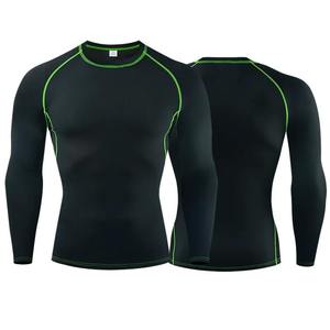 Camiseta de Compresión Personalizada para Gimnasio, Sublimada, de Secado Rápido, para Entrenamiento Físico, Transpirable, Ropa Deportiva - Product Image 1