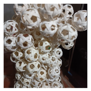 Bola de ratán tejida a mano original al por mayor, perfecta para deportes de Takraw, exportación y venta al por menor de equipos deportivos - Product Image 1