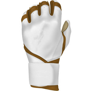 Gants de frappe de baseball personnalisés professionnels manchette longue vente en gros gants de sport en cuir durables antidérapants pour BBG-0034 OEM - Product Image 4