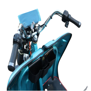 Tricycle électrique à trois roues de petite taille 800W, en acier, 60V, tricycle à pneus larges, pas cher, pour le transport de marchandises et de passagers - Product Image 2