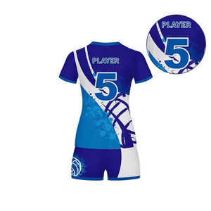 Ensemble d'uniformes de volley-ball sur mesure de qualité supérieure, production en usine, nouveau design par sublimation, vêtements de volley-ball de qualité, service OEM - Product Image 5