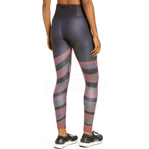 Fully Customized Material Quick Dry <b>Women</b> Sublimation Legging Best Quality Ladies Stretchy Running Workout <b>Women</b> <b>Tights</b> - Product Image 3