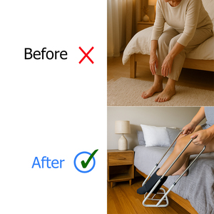 Fabriqué à Taiwan Poignée extensible Lockble Aide de bas en métal pour les soins aux personnes âgées à usage domestique Handicapé - Product Image 2