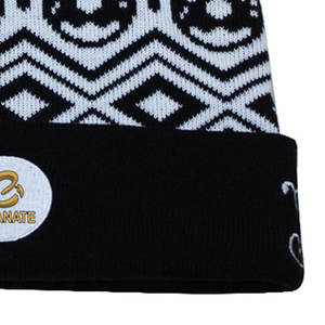 Gorros de Punto Jacquard de Color Sólido a Precio Razonable, Transpirables e Impermeables, Estilo Urbano, Personalizables en Talla, la Mejor Calidad - Product Image 6