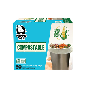 Sacs poubelles compostables Hippo Sak de haute qualité, prix bas, vente en gros, sacs écologiques pour cuisine, livraison rapide - Product Image 3