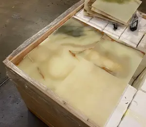 Azulejos de Ónix Verde Claro Premium en Tamaño Personalizado, Azulejos de Ónix Verde Claro 100% Piedra Natural - Product Image 4