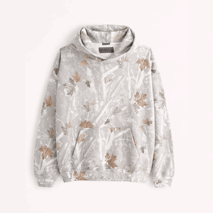 เสื้อฮู้ดผู้ชายพิมพ์ลายพรางป่าจริงสำหรับตั้งแคมป์ป่า - Product Image 3