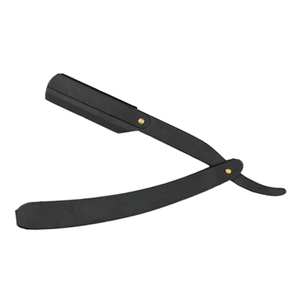 IMANS ENTERPRISES Maquinilla de afeitar de media hoja de peluquero con cuerpo de acero con logotipo gratis () - Product Image 3