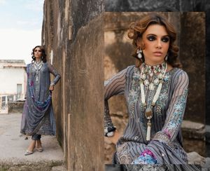 SSUMAIRA lujo 2024 trajes de mujer Vol 02 Charizma VASAL gasa colección hermosa 4 Uds seda cosida Salwar Kameez para fiesta - Product Image 1