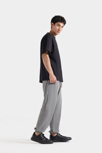 T-shirt d'été personnalisé pour hommes, haut ample à manches courtes, haut de rue décontracté, sport, haut tricoté respirant, vente en gros - Product Image 5