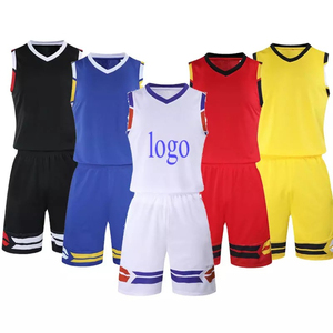 Uniforme de Baloncesto Estampado de Talla Grande de Alta Calidad con Logotipo Personalizado, 100% Poliéster, Transpirable, de Secado Rápido, Ropa Deportiva de Equipo - Product Image 1