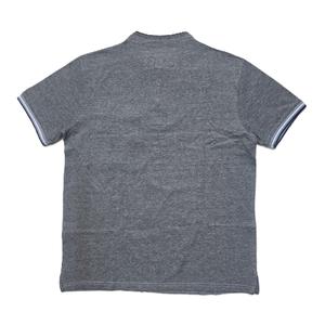 Chemise Homme 100% Coton à Manches Courtes, Col Montant Brodé Personnalisé, Respirante, en Tissu Tricoté Teint en Fil, Couleur Unie, avec Poche - Product Image 2