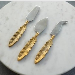 Ensemble de couverts modernes en acier inoxydable avec miroir et poignée design pour mariage et fêtes - Product Image 3