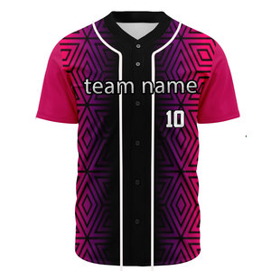 Maillot de baseball personnalisé de qualité supérieure, broderie, maillot de sport, maillots de softball sublimés, uniformes de baseball - Product Image 5
