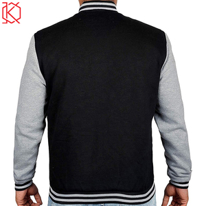 Veste de baseball pour hommes OEM Veste universitaire à manches minces à la mode pour l'hiver Meilleur prix avec traitement de revêtement - Product Image 6