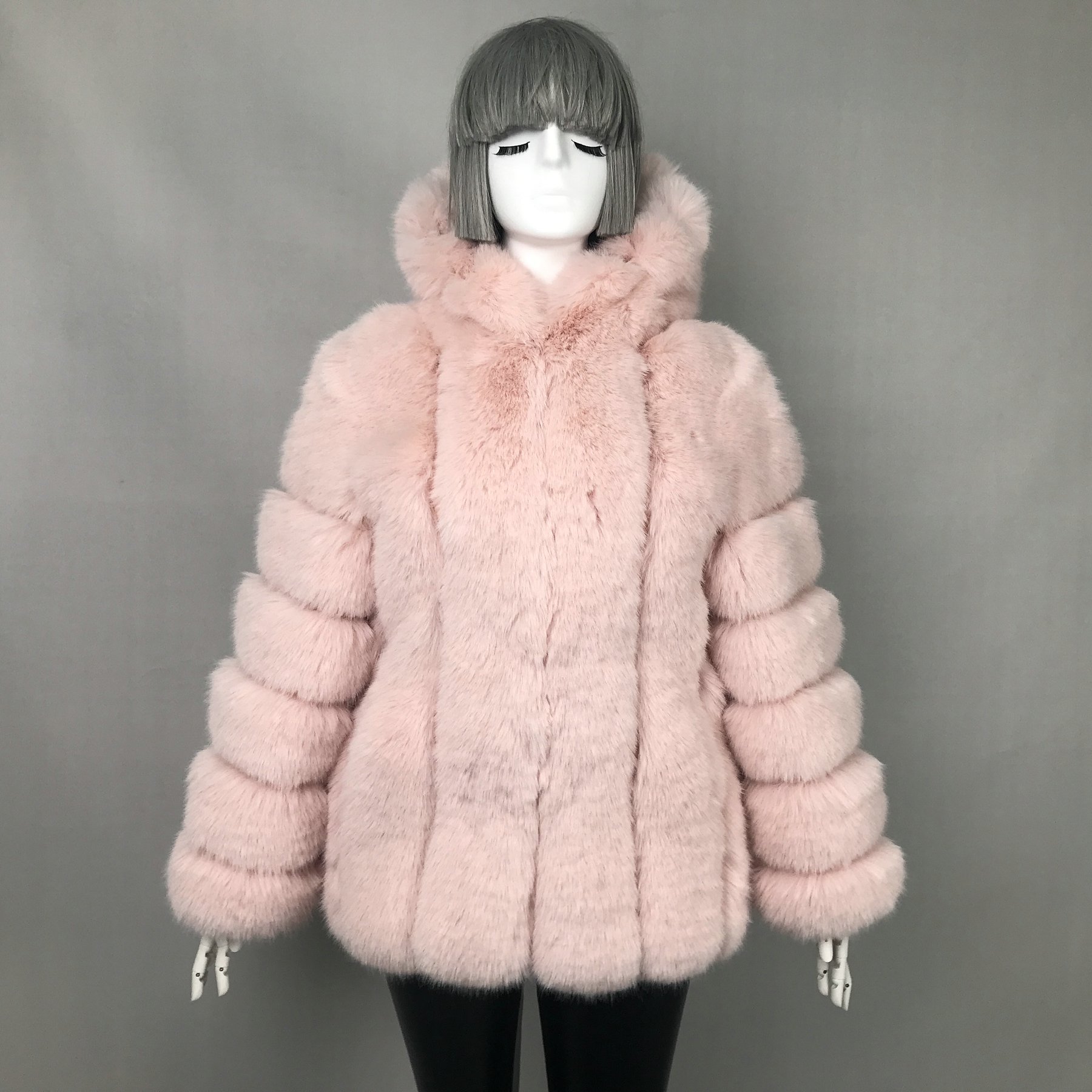 Find Wholesale Classy pink fur coat At An Affordable Price