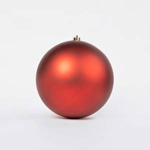 Adornos Navideños Rojos de Plástico de 30 cm de Diámetro para Árbol de Navidad - Product Image 3