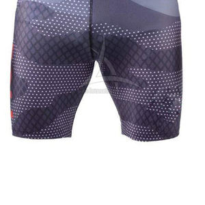 Cintura elástica Mid Casual Sólido Secado rápido Spandex/Poliéster Hombres Pantalones cortos de compresión Tamaño personalizado al por mayor - Product Image 5