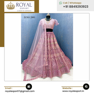 Holesale Elling EW esigner leglegant eSign ededding y arty ear ththnic lothing et broided ehehenga Holi - Product Image 3