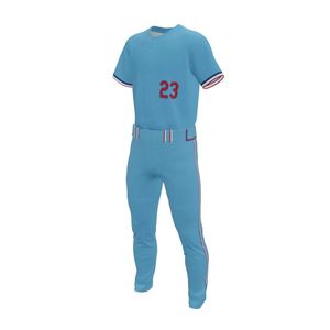 ชุดเครื่องแบบเบสบอลวิทยาลัยกางเกงผ้าเจอร์ซี่100% แห้งเร็วระบายอากาศได้ดีดีไซน์โลโก้ตามสั่ง - Product Image 4