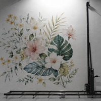 Máquina de Impresión de Arte Mural Personalizada, Impresora Digital de Pared para Decoración de Interiores Creativa y Trabajos de Marca