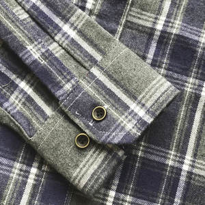 High Quality Customized New Fashion Knitted Flannel <b>Shirts</b> Long Sleeves Autumn Outdoor Best Sellers Factory Hot Cotton Luxury - Product Image 3