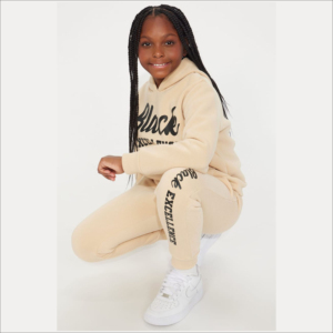 Chándales juveniles de alta calidad 100% algodón polar último diseño serigrafiado invierno otoño 2 piezas chico chándales fabricación - Product Image 2