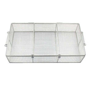 Panier de stérilisation et de rangement pour instruments chirurgicaux manuels en acier inoxydable - Product Image 4
