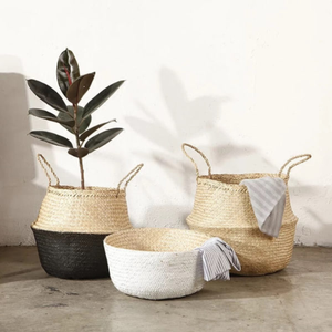 Best Seller 100% Wholesale Natural Seagrass <b>Basket</b>/ Seagrass <b>Belly</b> <b>Basket</b> With Good Price and High Quality - Product Image 2