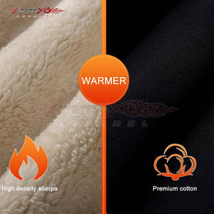 Men Pullover Sherpa <b>Sweatshirt</b> With Thermal Lining And Ribbed Hem For Outdoor Use Men Sherpa <b>Fleece</b> <b>Sweatshirts</b> - Product Image 6