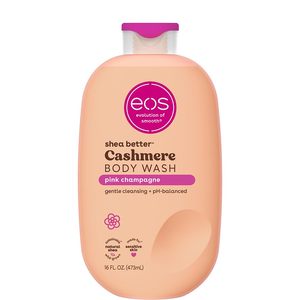 Gel Douche Hydratant Crèmeux EOS Pink Champagne Cashmere 16oz au Beurre de Karité et Vitamine E, pH Équilibré, Végétalien, Vente en Gros - Product Image 1