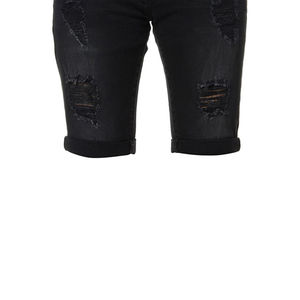 Shorts en jean pour homme tendance et de haute qualité, avec plusieurs poches, style décontracté d'été, taille élastique et tissu respirant - Product Image 6