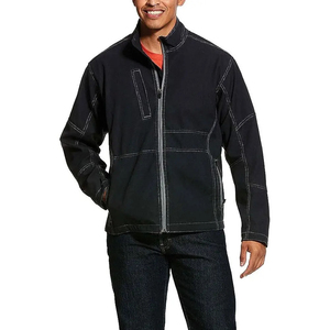 Chaqueta cortavientos para hombre de concha suave, impermeable, ligera, con capucha, pesca, senderismo, cortavientos de nailon transpirable - Product Image 1