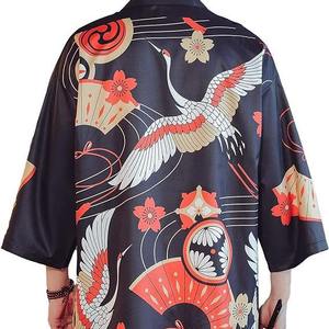 Yukata con Estampado de Dragón, Cárdigan de Moda para Hombre y Mujer, Blusa Holgada, Ropa Harajuku, Kimono de Cosplay de Película Japonesa - Product Image 2