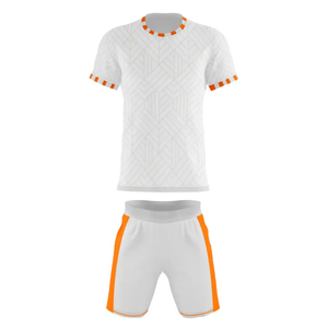 Camiseta de Fútbol Personalizada para Hombre, 100% Poliéster, con Nombre y Logotipo en la Parte Delantera, Servicio OEM para Uniformes de Equipo, Tallas Juveniles y Infantiles, Corte Automatizado - Product Image 5