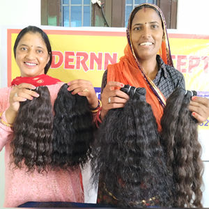 Extensiones de Cabello Humano Virgen al 100% Estilo Vietnamita, Ondulado Profundo y Rizado, de Templo, Crudo Sin Procesar, Venta al por Mayor - Product Image 3